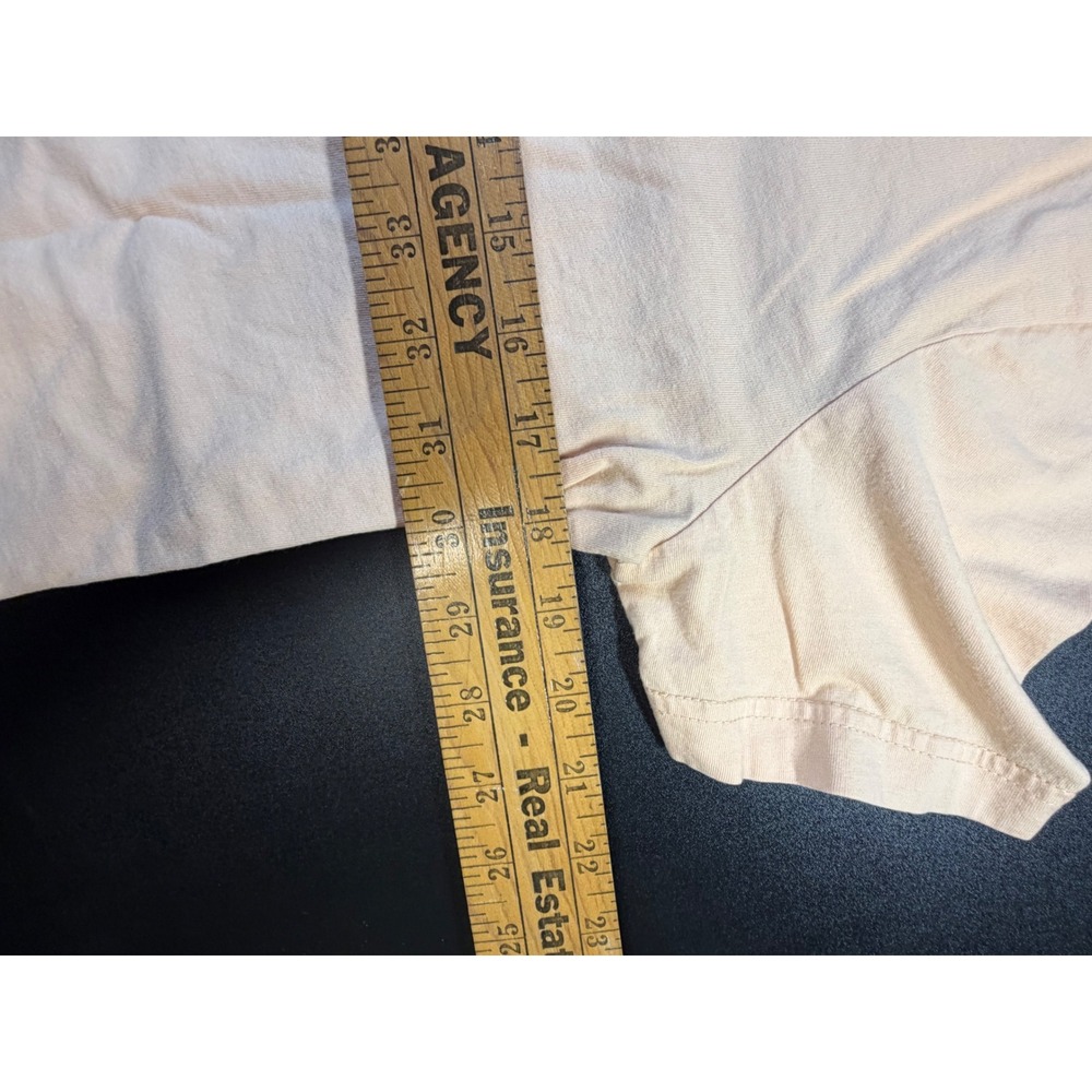 Wrangler Womens Peach Desert Horse Graphic T-Shirt LWK226K Pink Med K7 - Picture 6 of 6
